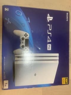 中古品 PlayStation4 Pro本体 CUH-7200BB02 ホワイトのサムネイル