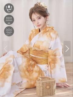 JEWELS 浴衣 帯・ゲタセット オレンジ ホワイト JEWELS 浴衣 帯・ゲタセット オレンジ ホワイト | Mercari