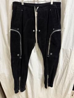 Rick Owensブラック コーデュロイ size54 - メルカリ