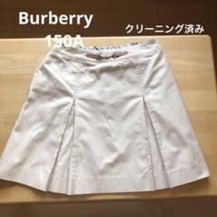⭐︎希少⭐︎ BURBERRY ミニスカート　フレアスカート　ベージュ　150Aのサムネイル