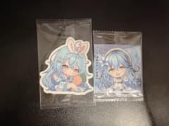 ホロライブ 雪花ラミィ ステッカー 2枚セットのサムネイル