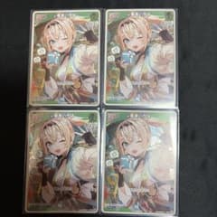 風間いろは ホロライブカード Vジャンプ 2026年2月号付録 4枚セット