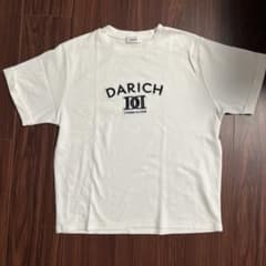 Darich ロゴ刺繍 半袖Tシャツ ホワイト Darich ロゴ刺繍 半袖Tシャツ ホワイト - メルカリ