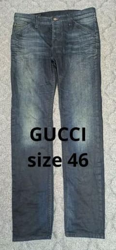GUCCI ストレートデニム サイズ 46 グッチ - メルカリ
