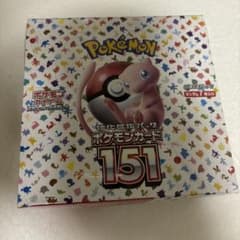 ポケモンカード 151 1BOX 新品未開封 シュリンク付きのサムネイル