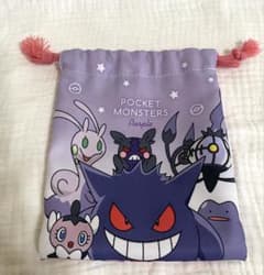 ダークポケモン 巾着袋 Purple Pinkのサムネイル