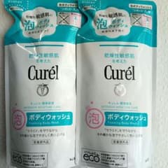 キュレル 泡ボディウォッシュ つめかえ用 380ml 2個セット - メルカリ
