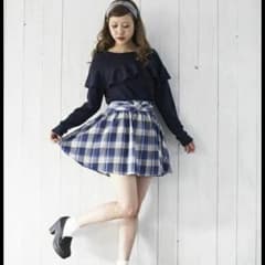 田中里奈ちゃん 着用 マジェスティックレゴン スカパン チェック 美品のサムネイル