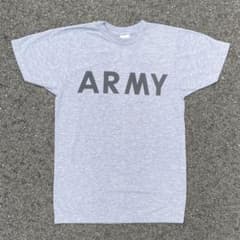 【入手困難】US ARMY Tシャツ グレー 軍物 ミリタリーのサムネイル