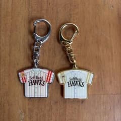 福岡ソフトバンクホークス スヌーピー コラボ キーホルダー 2個セットのサムネイル