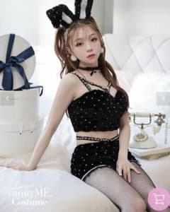 【新品未使用】vanityME バニーコスプレ キャバドレス ハロウィンのサムネイル