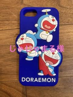 GUドラえもんシリコンケースiPhoneSE2/8/7 スマホカバー立体のサムネイル