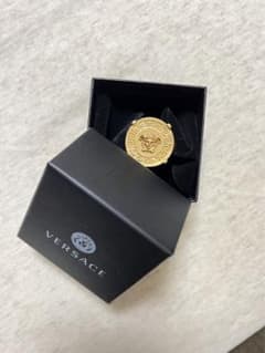 【新品・未使用】VERSACE /ヴェルサーチ メドゥーサリング メンズ 19号のサムネイル