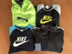 男の子　150 NIKE PUMA トレーナーまとめ売りのサムネイル