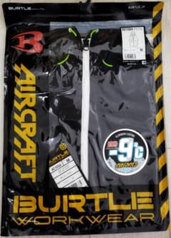 BURTLE　AC1084　エアークラフトパーカーベスト　サイズM　サーフブルーのサムネイル