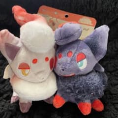 磁石でくっつく ペアマスコット にたものどうし ゾロア