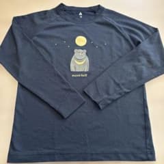 mont-bell 長袖Tシャツ クマ柄 140cmのサムネイル