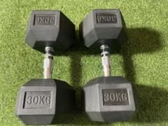 [福岡引取り限定]ヘックスダンベル30kg×2個セットのサムネイル