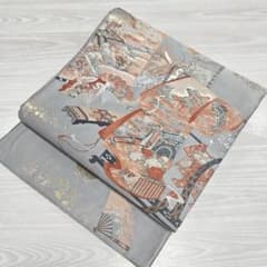 ぴ*り様 O-619 袋帯 六通 正絹 着物