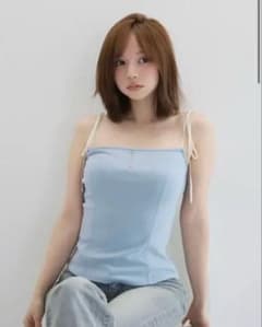 Luna charm ribbon camisole / ANDMARYのサムネイル