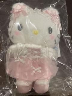 헬로 키티 흰 고양이 발레리나 마스코트 홀더
