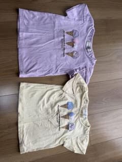 moo non non アイスクリームTシャツ 2枚セットのサムネイル