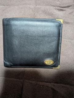DUNHILL ブラック 二つ折り財布のサムネイル