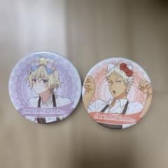 サンリオ男子@カフェ 缶バッジ 2個セットのサムネイル