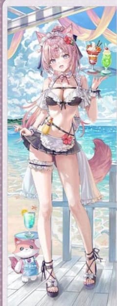 C106 さしみねこ屋 博衣こより 等身大タペストリー - メルカリ