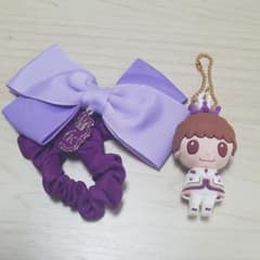 キンプリ     岸優太シュシュ＆pvcキーホルダーセットのサムネイル