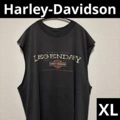 ブラック デカロゴ ノースリーブ Harley-Davidson XL -ハーレーダビッドソン公式オンラインショップ ノースリーブ 0857 トップス