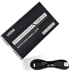 4K HDMI キャプチャーボード ビデオ ゲームキャプチャー USB3.0のサムネイル