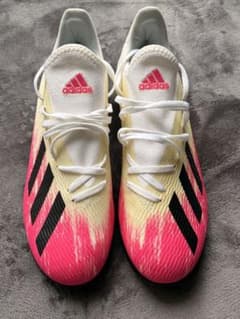adidas イエロー/ピンク スパイクのサムネイル