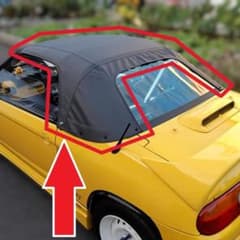 新品未使用ホンダ純正ビートソフトトップクロスASSY/幌/屋根/フード 残りわずか 新品 ホンダ ビート ソフトトップ クロス 幌 屋根