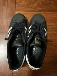 adidas SUPERSTAR スニーカー ブラック/ホワイトのサムネイル