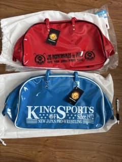 新日本プロレスくじ A賞 フィニッシュ賞 エナメルバッグ2個セット
