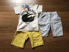 新品　男の子 130 Tシャツ ハーフパンツ　セットのサムネイル