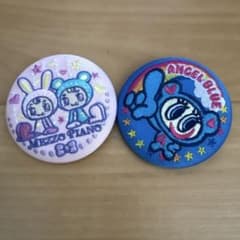 メゾピアノ エンジェルブルー 缶バッジ 2点セットのサムネイル