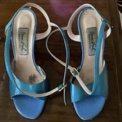 タンゴシューズ 36 Comme il Faut コムイルフォー 青エナメル - メルカリ