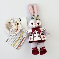 ステラルー　ぬいぐるみバッジ　クリスマス Disney 2018 イッツクリスマスタイム ぬいぐるみバッジ