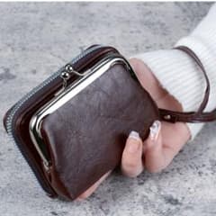 分離式！がま口財布＆じゃばらカードケース セット 小銭入れのサムネイル