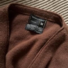 70s 80s vintage TOWNCRAFT カーディガン ブラウン M - メルカリ