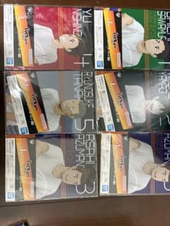 一番くじ ハイキュー 烏野の未来 J賞 クリアファイル＆ステッカーセット 6枚