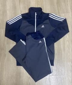 adidas ジャージ上下セット ネイビー Mサイズのサムネイル