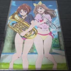 ラス1♡水着 中川夏紀 吉川優子 響け！ユーフォニアム クリアファイル