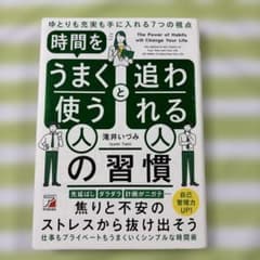 時間をうまく使う人と追われる人の習慣のサムネイル