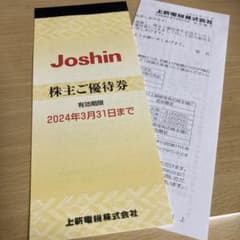 上新電機株主優待5000円分のサムネイル