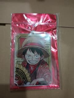 ワンピース　定期購読限定　少年ジャンプ　アクキー＆ステッカーセット　ルフィ ワンピース 定期購読限定 少年ジャンプ アクキー＆ステッカーセット