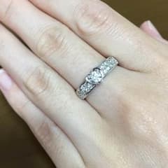 ♡美品♡ CZダイヤリング  ❤お買い得❤のサムネイル