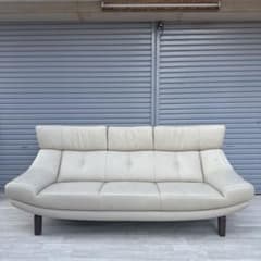 最終値下げ品 karimoku カリモク ZU46 3人掛け ソファ - メルカリ